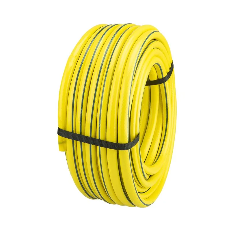 Шланг поливочный ПВХ 3-х слойный армированный 1/2" 25м Профи Плюс ЧЕТЫРЕ СЕЗОНА