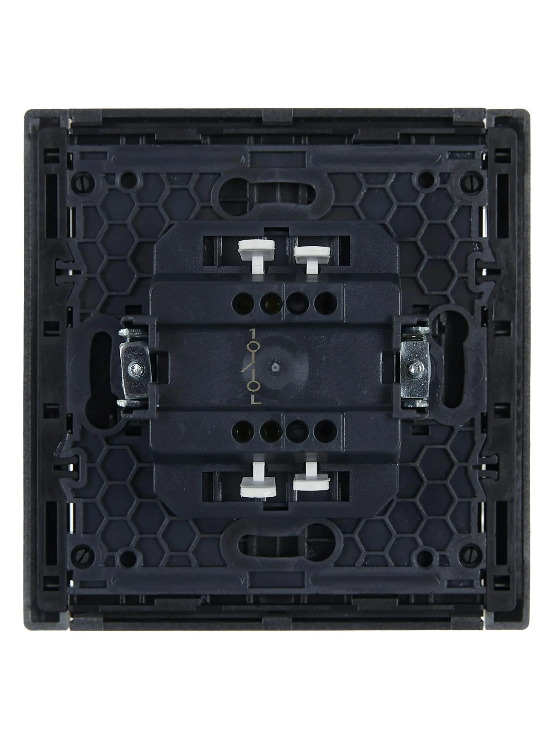 FORTE&PIANO Выключатель 1-клавишный 10А FP501 сталь IEK - Фото 4