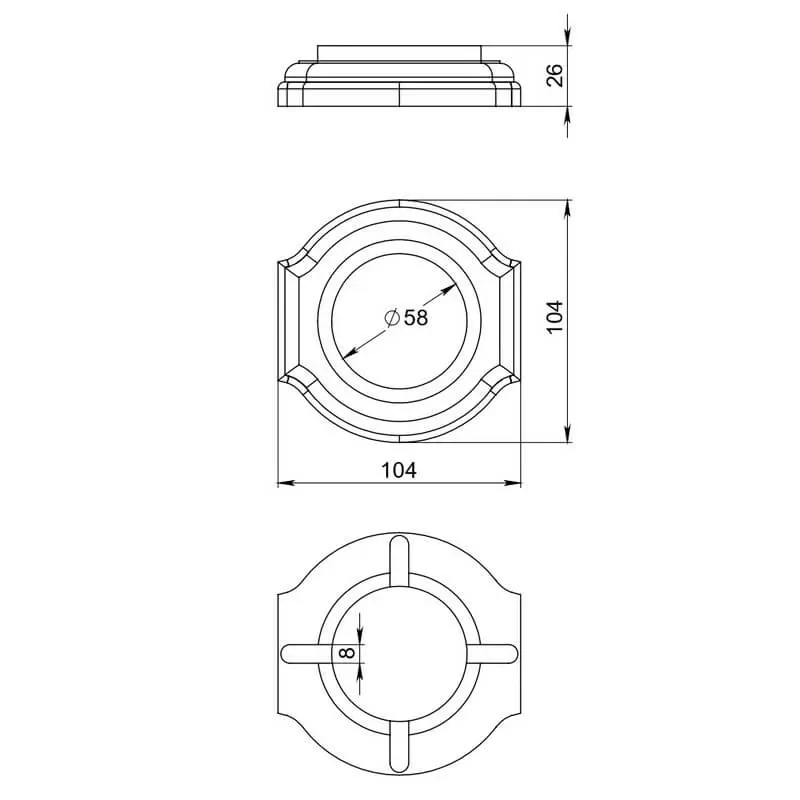 Рамка одноместная "Элегант" , цвет - венге, ТМ "МезонинЪ" GE70701-36 - Фото 3