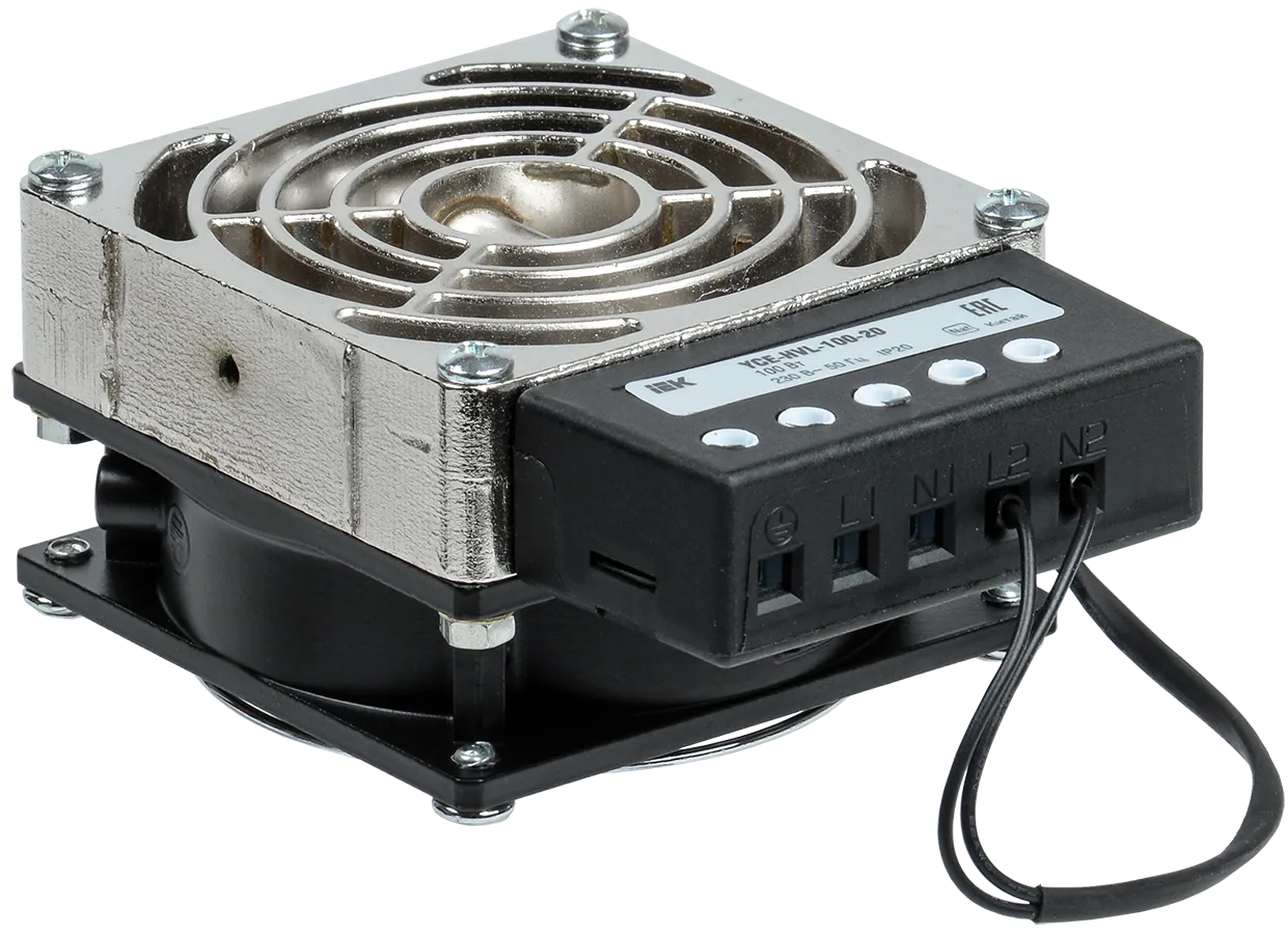 Обогреватель (встроенный вентилятор) 300Вт IP20 IEK