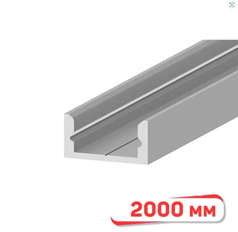 Профиль накладной алюминиевый GS-03 0716 Anod L=2m 1242