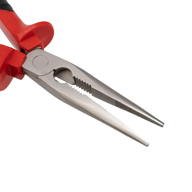 Тонкогубцы 200мм никелированные, двухкомпонентные рукоятки REXANT - Фото 4