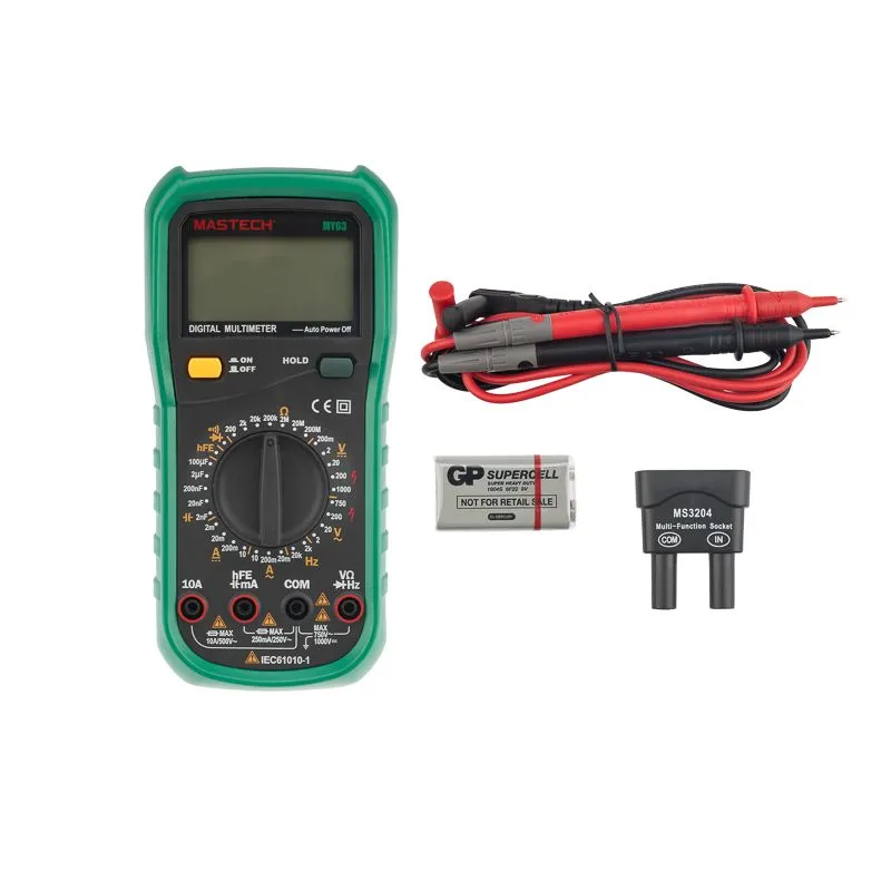 Универсальный мультиметр MY63N MASTECH - Фото 4