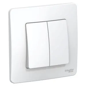 Выключатель 2-кл. СП Blanca 10А IP20 (сх. 5) 250В бел. SE BLNVS010501 1210252