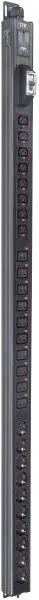 ITK BASE PDU вертикальный PV1102 33U 1 фаза 32А 10 розеток SCHUKO (немецкий стандарт) + 8 розеток C13 + 10 розеток C19 без кабеля с клеммной колодкой