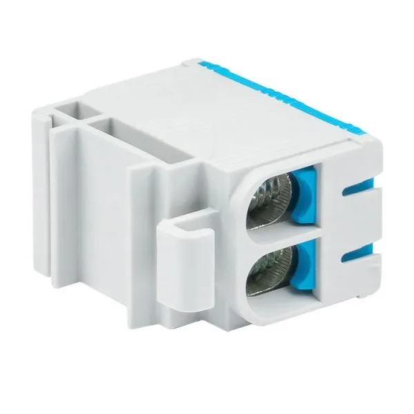 Клемма двойная КСВ 16-50 синяя EKF