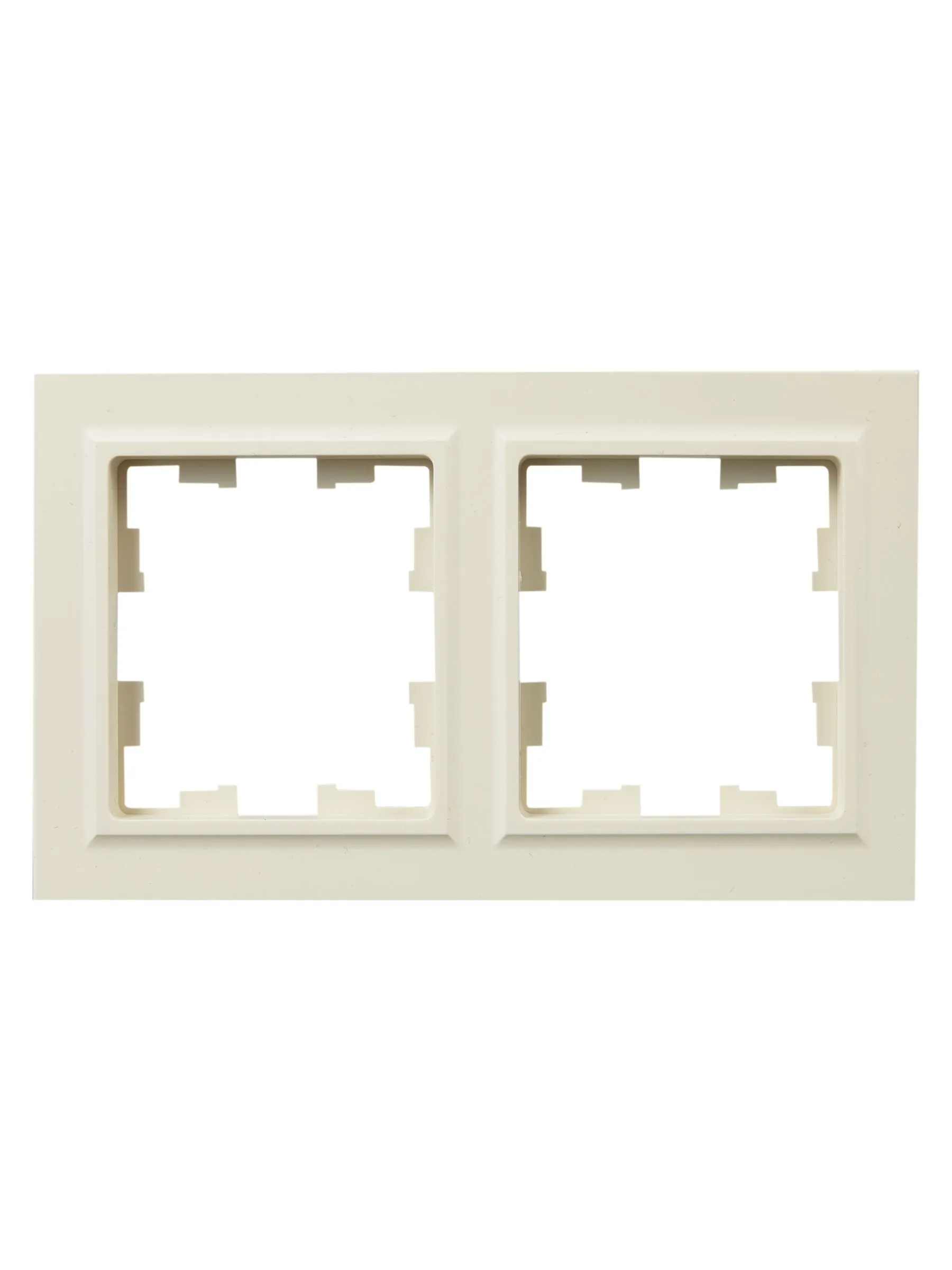 BRITE Рамка 2-местная IP44 РУ-2-БрКр-44 бежевый IEK - Фото 6