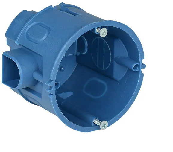 Коробка установочная СЗ блочная для твердых стен D=68х60мм (со стыковочными узлами) GENERICA UKT10-068-060-000-A-S-UO