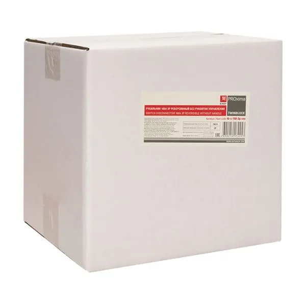 Рубильник 160A 3P реверсивный без рукоятки управления TwinBlock EKF - Фото 5