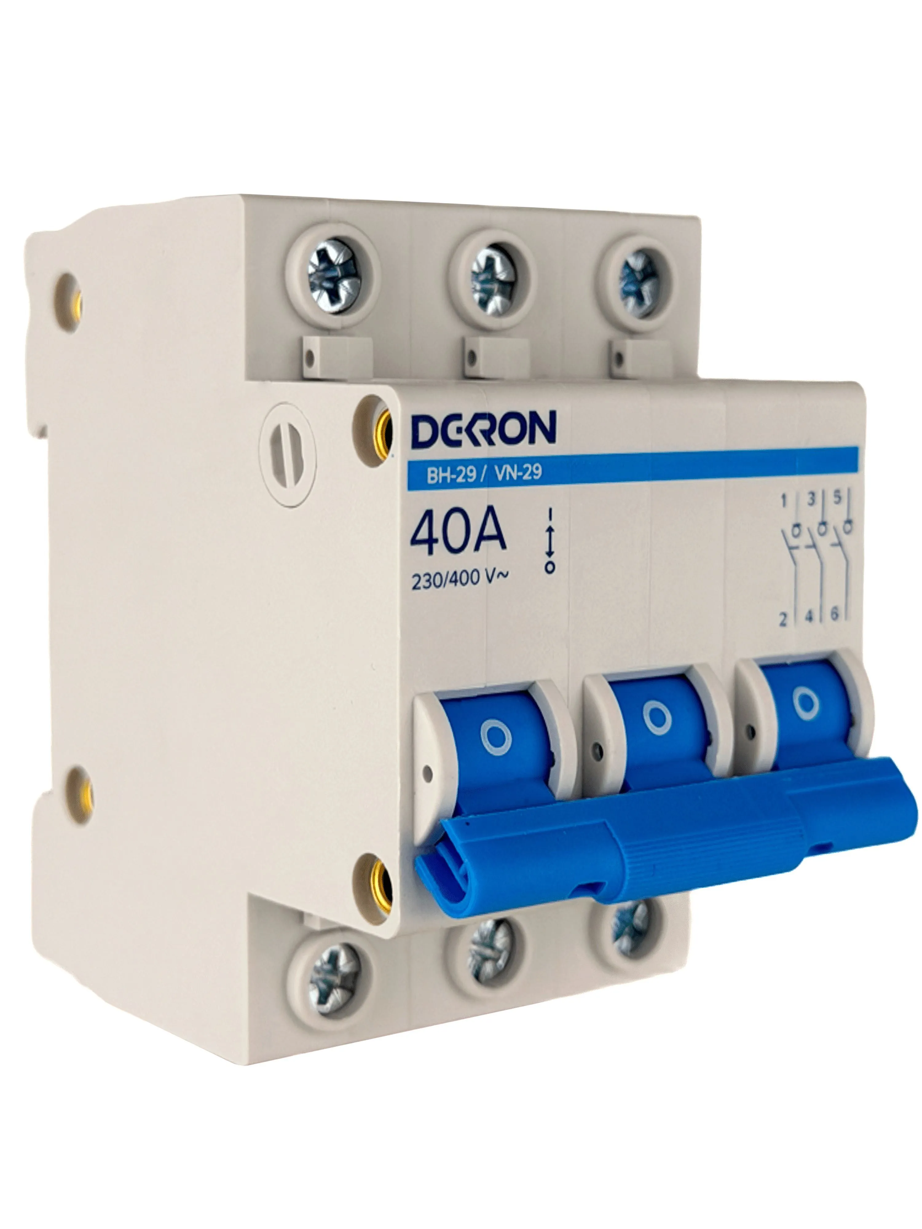 Выключатель нагрузки ВН-29 3P 40А - Фото 2