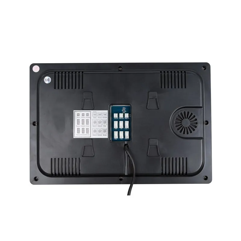 Цветной монитор видеодомофона 10,1" формата AHD, с сенсорным управлением, детектором движения, функцией фото- и видеозаписи (модель AC-339) - Фото 5