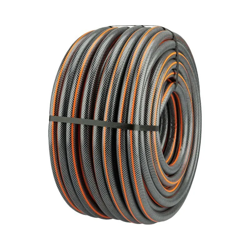 Шланг поливочный ПВХ  3-х слойный армированный 3/4" 50м Стандарт Плюс ЧЕТЫРЕ СЕЗОНА 62-0227-1