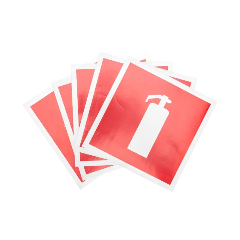 Наклейка знак пожарной безопасности "Огнетушитель"200*200 мм Rexant - Фото 2