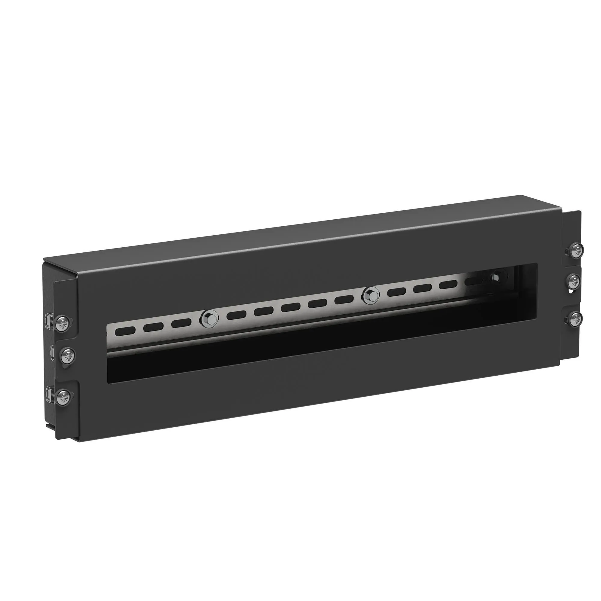 Блок модульный блок 19дюйм с DIN рейкой 3U RAL9005 DKC R5CMDIT3HEB R5CMDIT3HEB