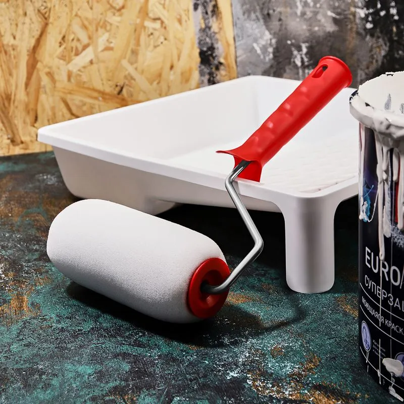 Валик вспененный пенополиуретан, ширина ролика 140 мм,  Ø 42 мм, бюгель 6 мм REXANT - Фото 3