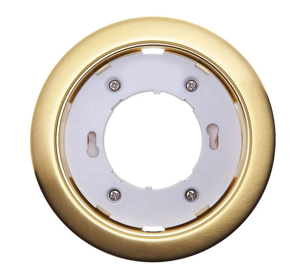 Светильник встраиваемый PGX53 золото матовое Jazzway - Фото 6