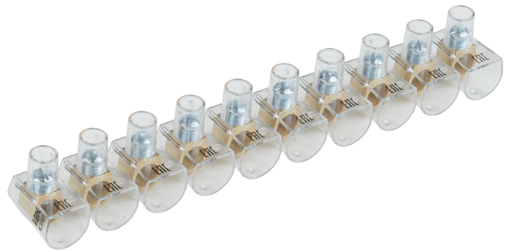 Зажим винтовой концевой изолированный КЗВИ 16мм2 (10x1) IEK