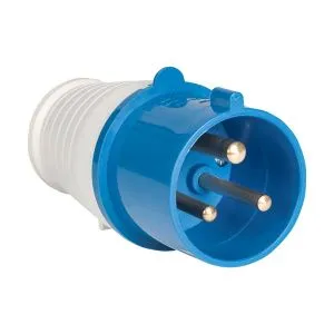 Вилка перенос. 023 2Р+РЕ 32А 220В IP44 EKF 