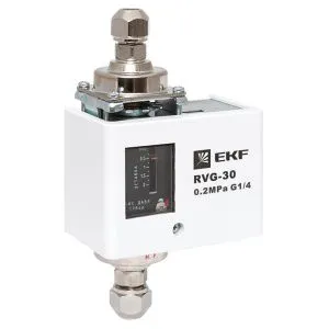 Реле перепада давления EKF RVG-30-0,2-4 (0,2 МПа) RVG-30-0,2-4