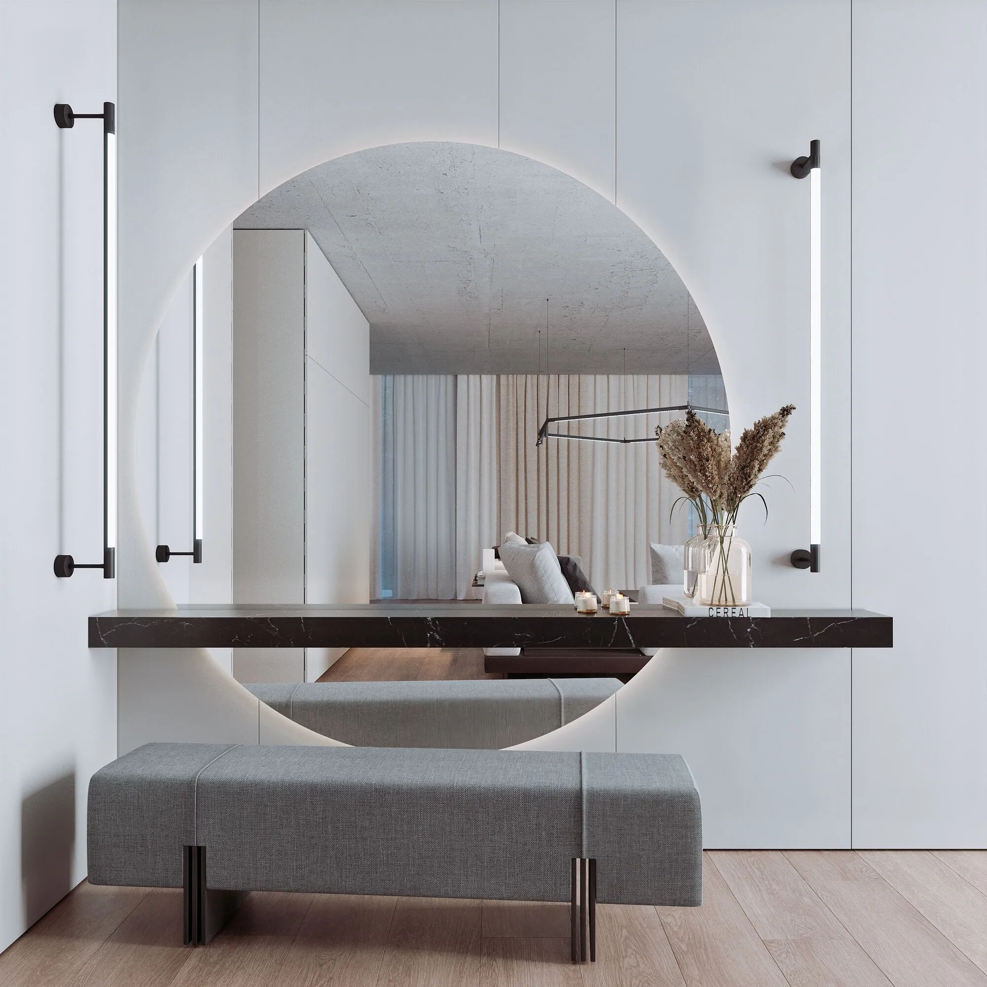 Module System Трековый светильник 24W 3000K (черный) 85176/01  - Фото 4