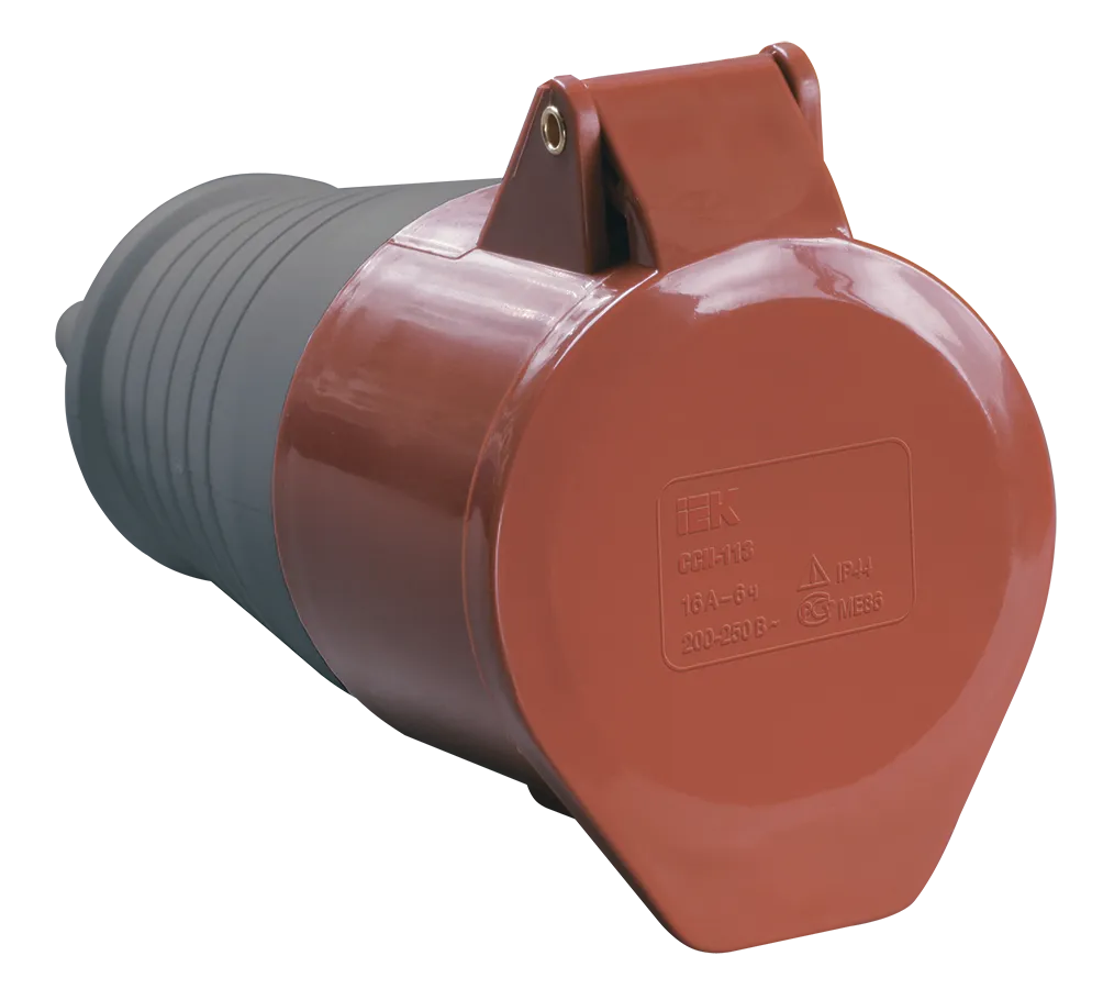 Розетка переносная ССИ-215 3Р+РЕ+N 16А 380-415В IP44 IEK