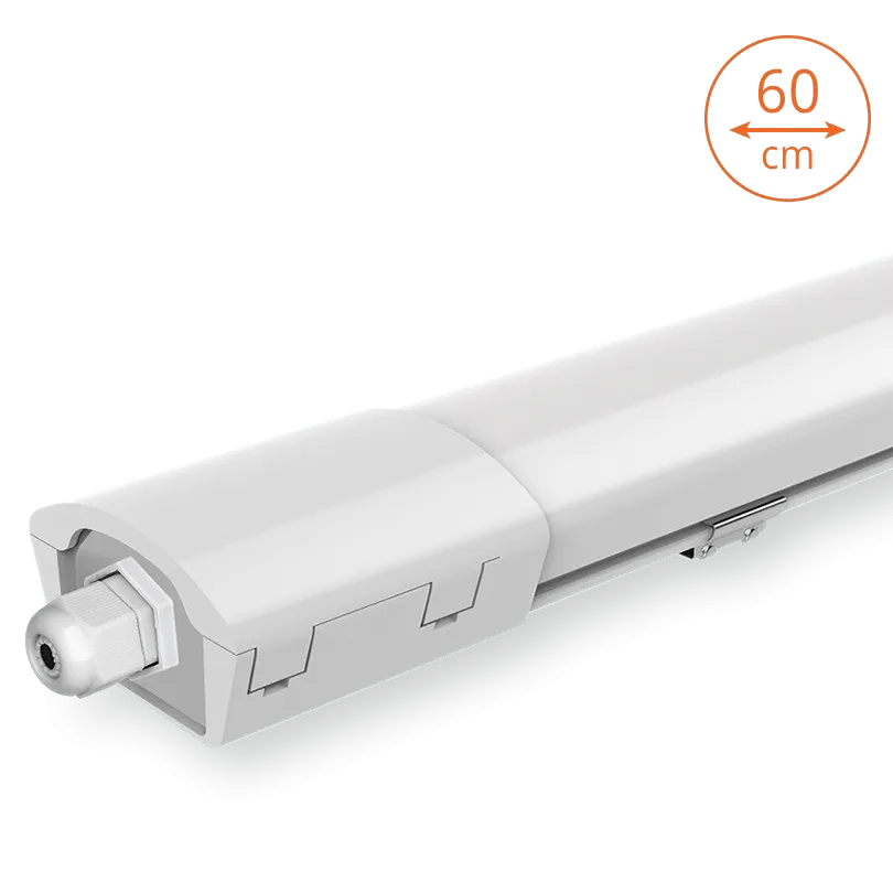 Светильник светодиодный линейный 600мм 18Вт 2160лм 6500К IP65 матовый WOLTA