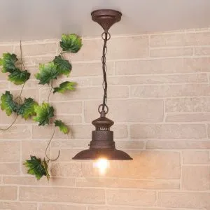 Светильник уличный подвесной IP44 Talli H брауни GL 3002H Elektrostandard a038482