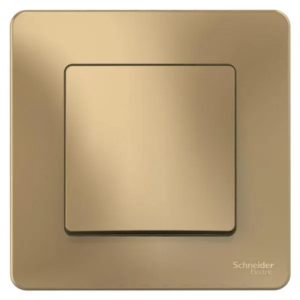 Переключатель проходной 1-кл. СП Blanca 10А IP20 (сх. 6) 250В титан SE BLNVS010604