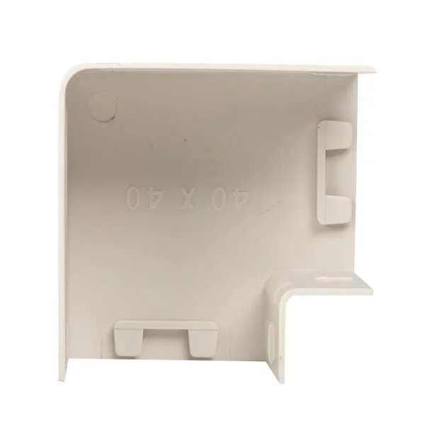 Поворот 90 гр. (40х40) (4 шт) белый EKF-Plast - Фото 4