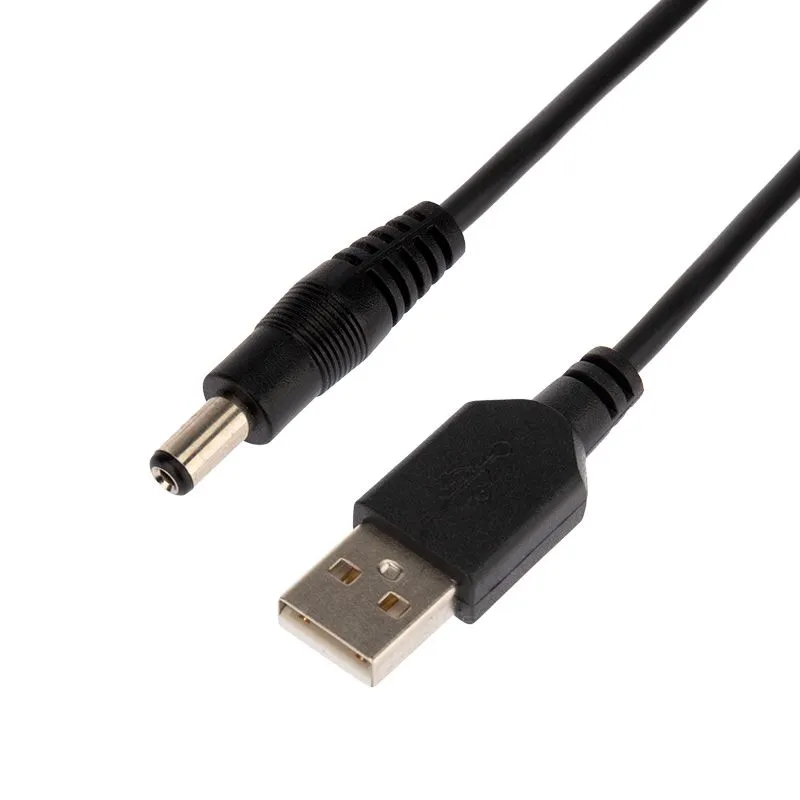Кабель USB штекер - DC разъем питание 2,1х5,5 мм, длина 1,5 метра REXANT 18-0231