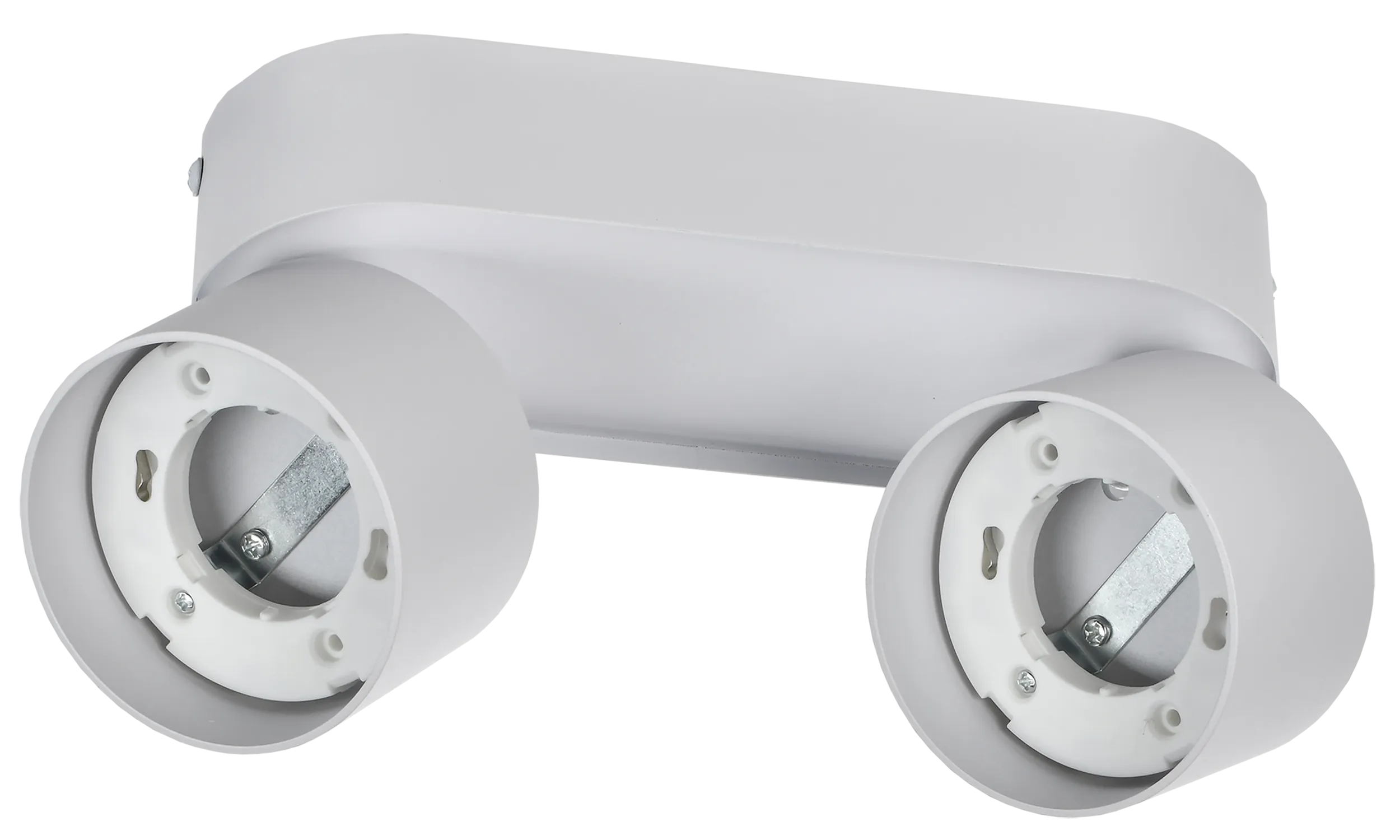 LIGHTING Светильник 4042 настенно-потолочный под лампу 2хGX53 белый IEK LT-USB0-4042-GX53-1-K01