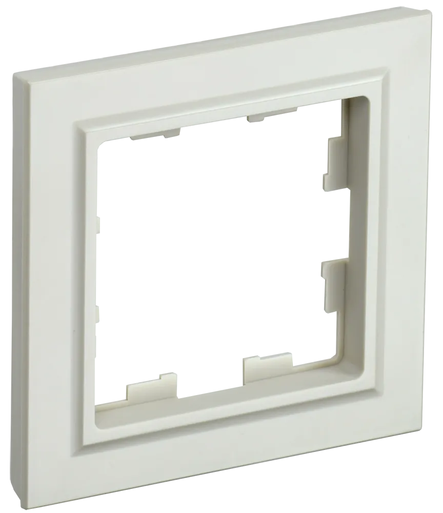 BRITE Рамка 1-местная РУ-1-БрКр бежевый IEK