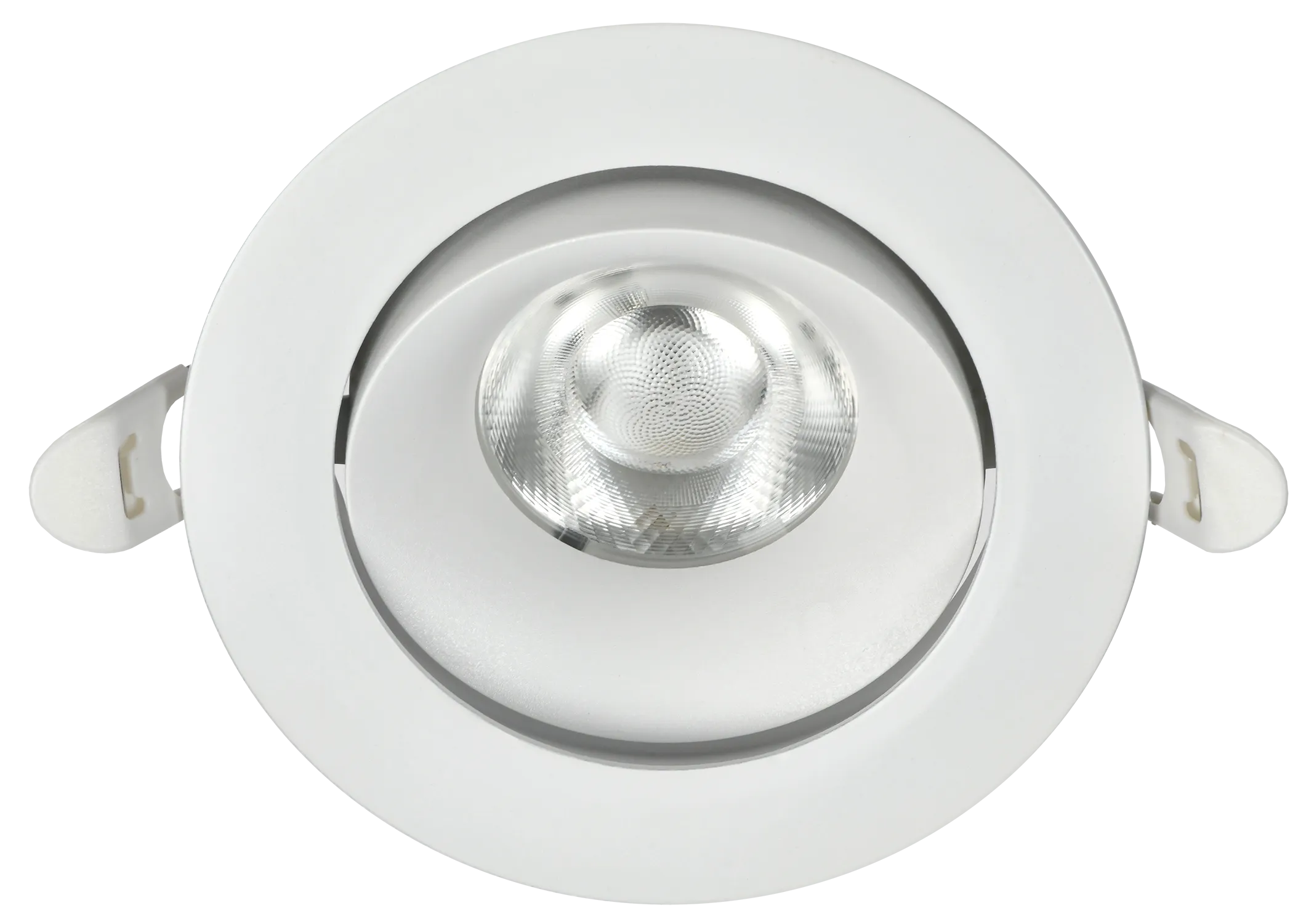 LIGHTING PRO Светильник светодиодный поворотный ДВО 1813 9Вт 4000К IP20 круг белый IEK