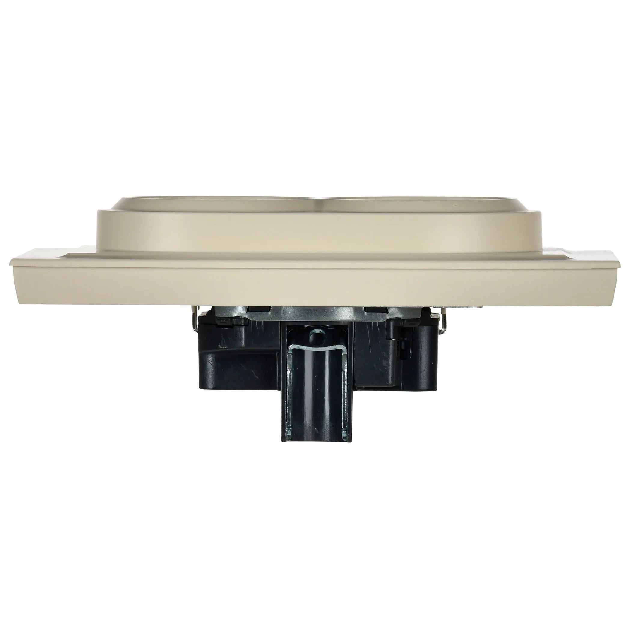 BRITE Розетка 2-местная с заземлением без защитных шторок 16А в сборе РС12-3-БрКр бежевый IEK - Фото 3