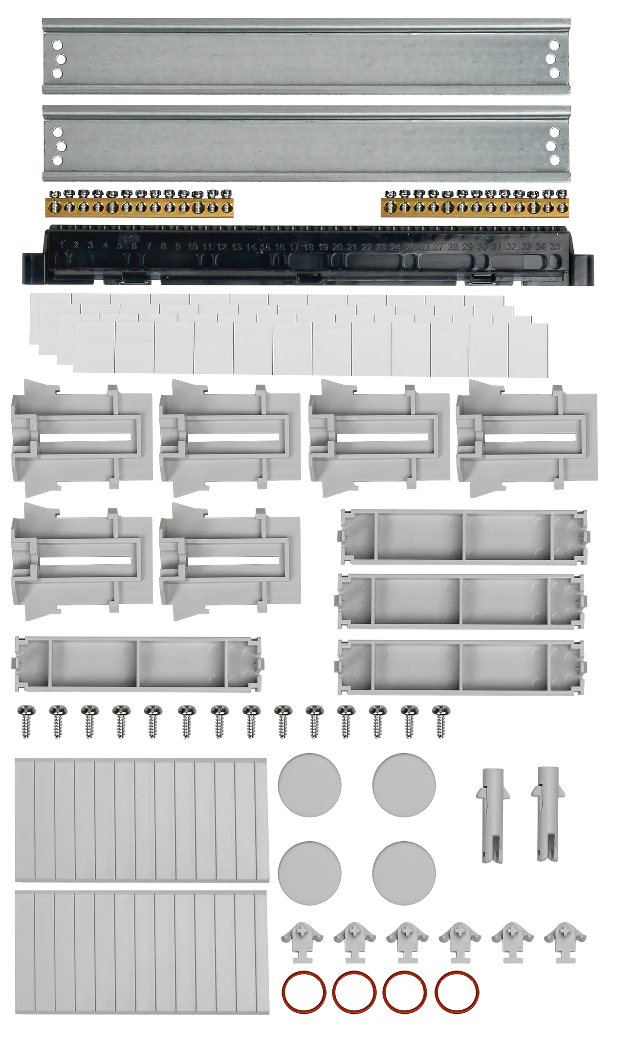 TEKFOR Корпус пластиковый КМПн-36 IP65 черная прозрачная дверь IEK - Фото 3