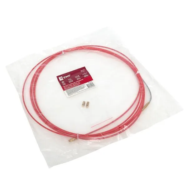 Протяжка кабельная стеклопруток 3.5 мм со смен. наконеч., 5 м EKF - Фото 11