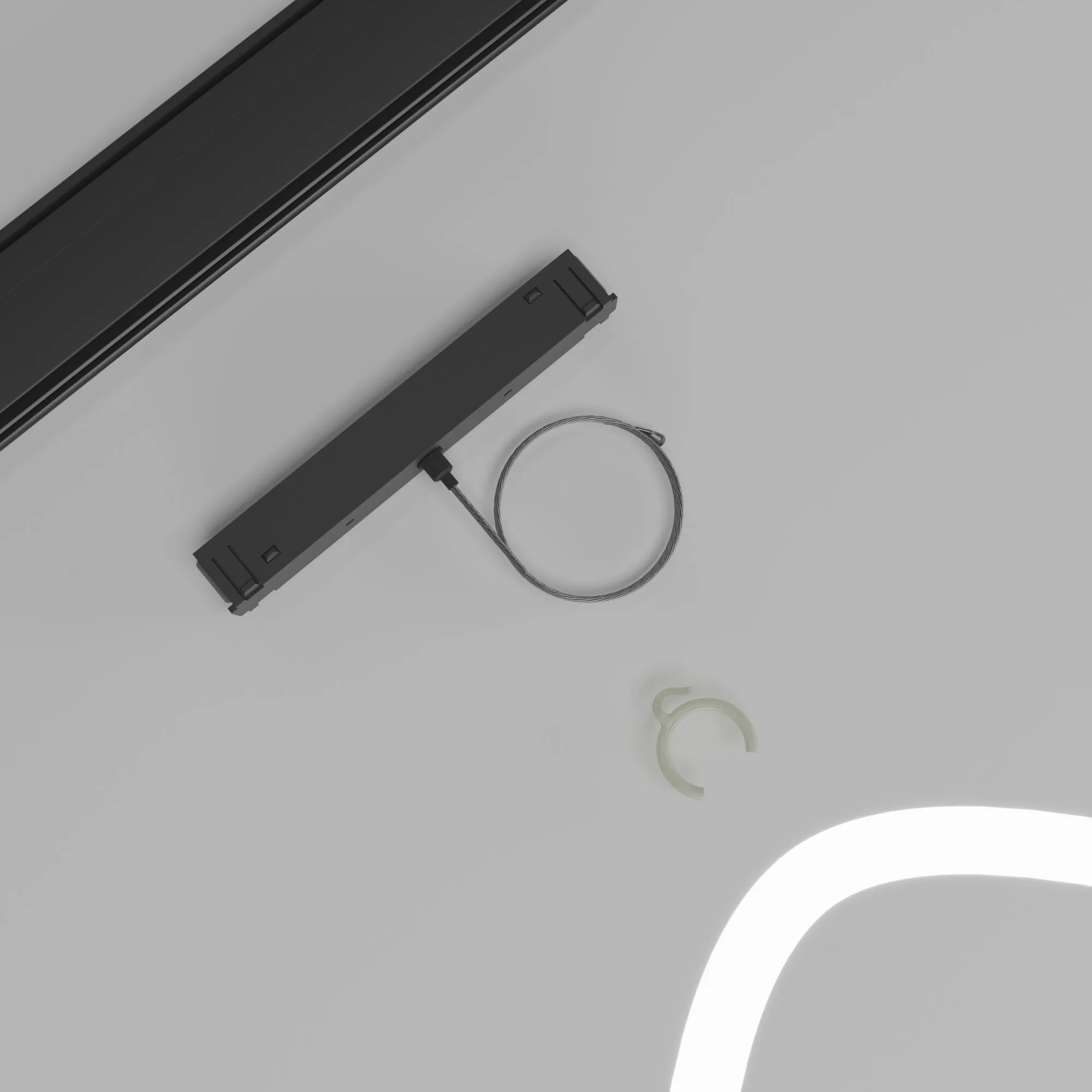 Slim Magnetic Коннектор для шинопровода черный Full light 85102/00 Elektrostandard