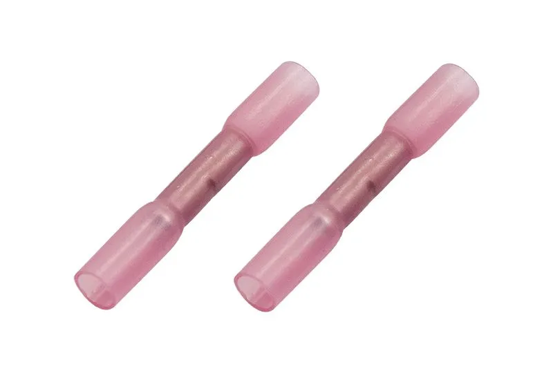 Соединительная гильза изолированная термоусаживаемая L-37 мм 0.5-1 мм² (ГСИ-т 1.0/ГСИ-т 0,5-1,0) красная REXANT 08-0718