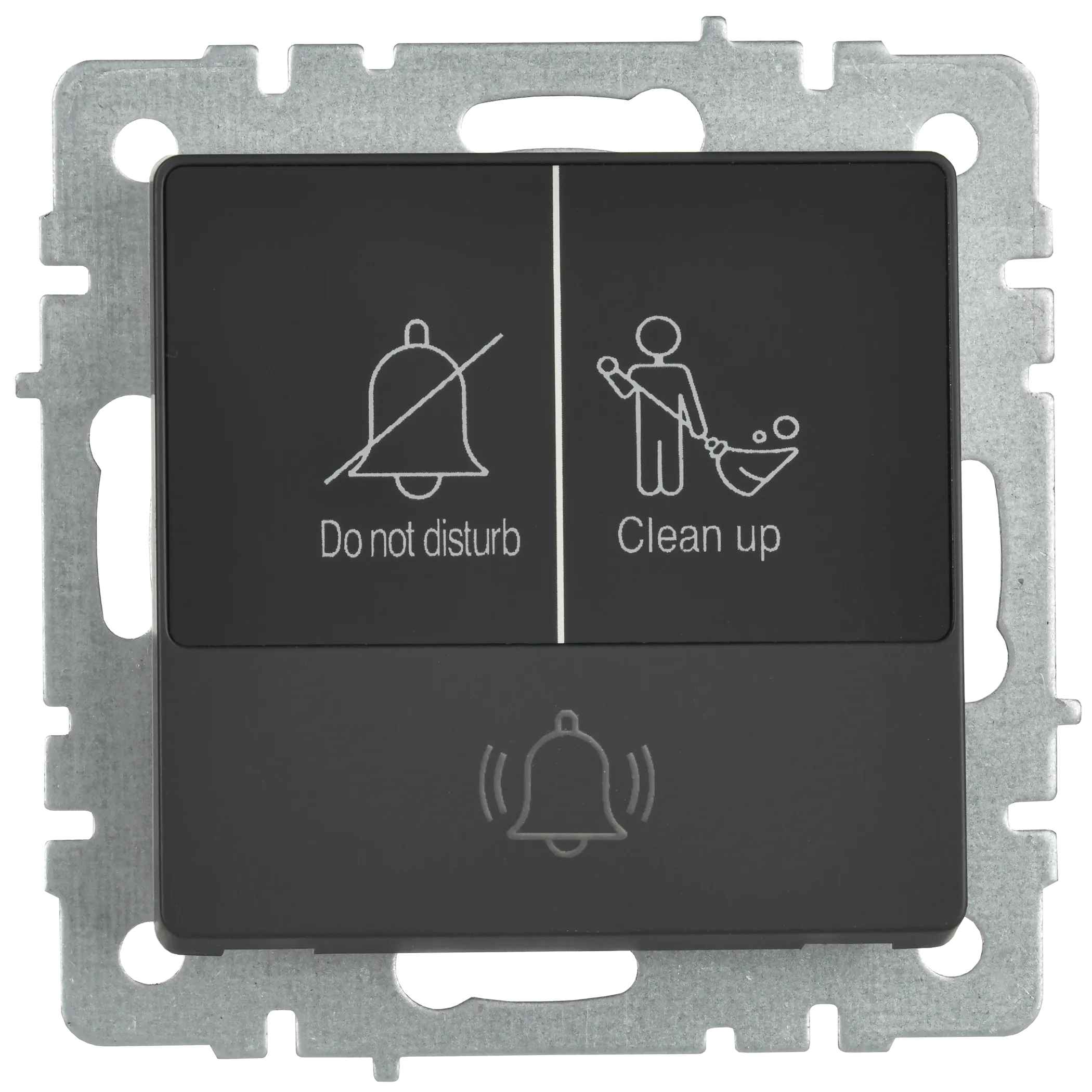 BRITE Кнопка звонка с индикацией для отелей 10А ВС10-1-9-БрГ графит IEK - Фото 8