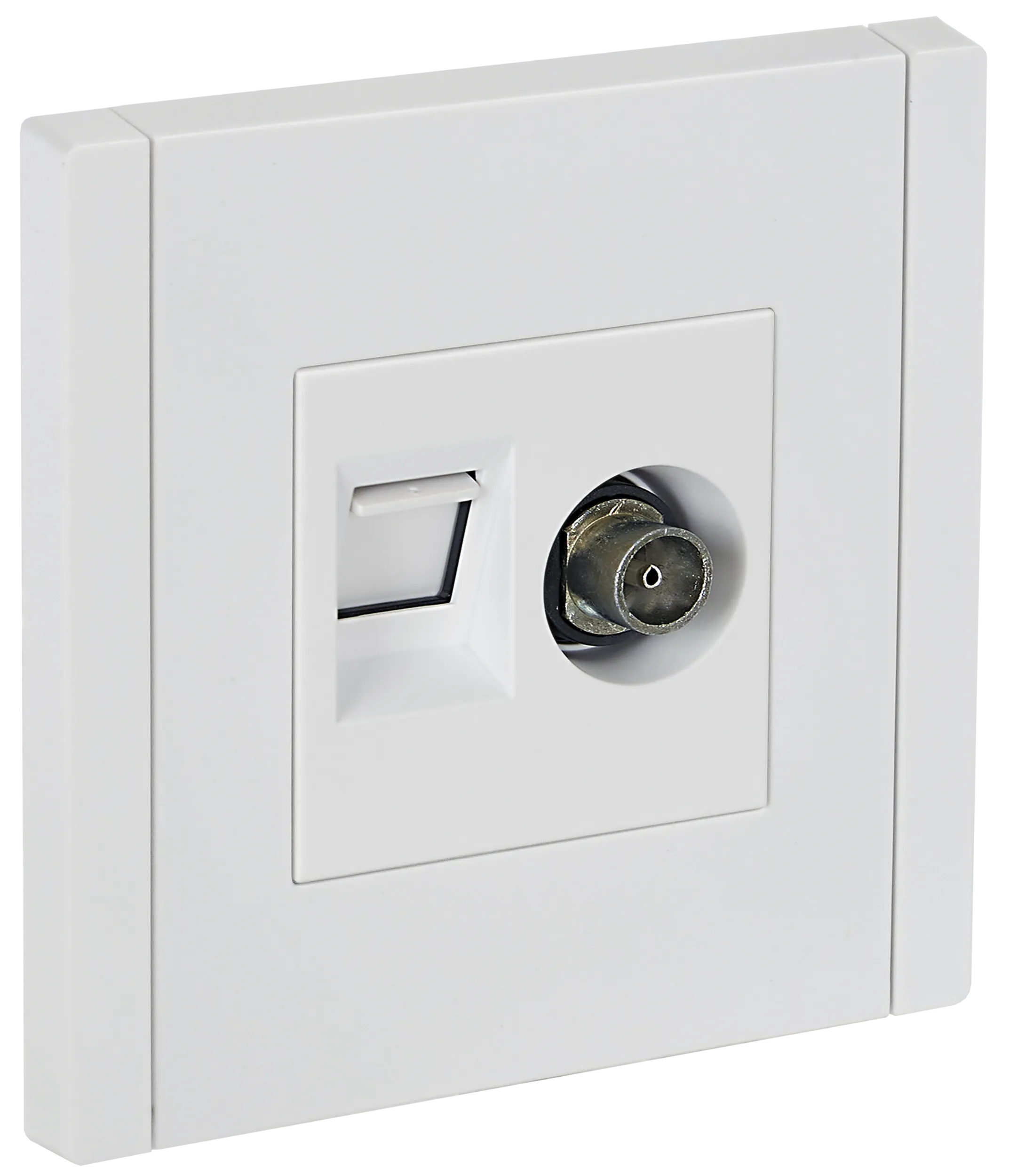 FORTE&PIANO Розетка двойная TV+RJ45 кат.5E FP236 белый IEK