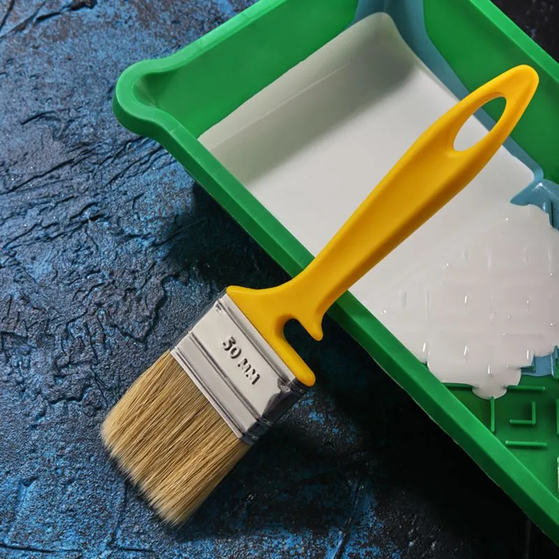 Кисть плоская «Эмали» 50х12 мм REXANT - Фото 2