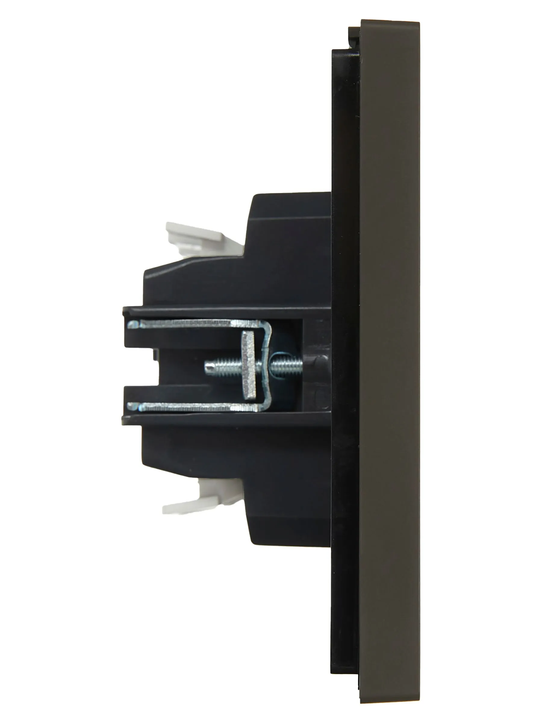 FORTE&PIANO Выключатель 2-клавишный проходной с индикацией 10А FP308 серый IEK - Фото 6