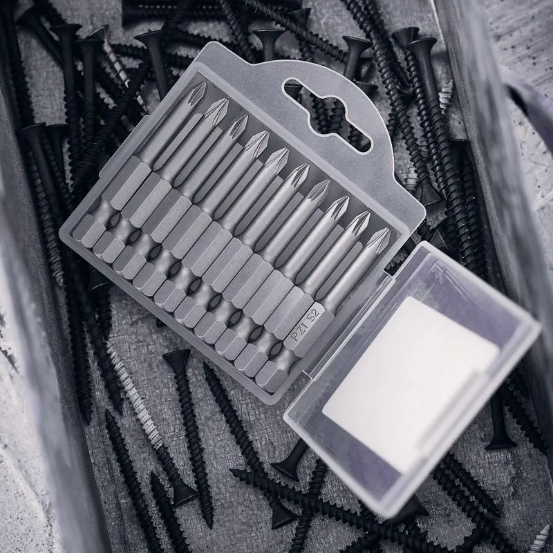 Бита PZ1х50 мм для шуруповерта (упак. 10 шт.) Kranz - Фото 2