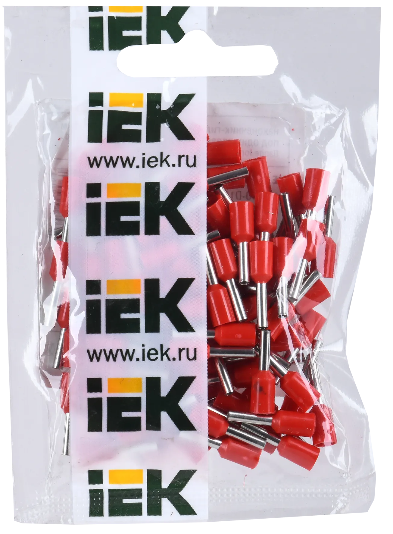 Наконечник НШВИ 1,5-8 красный (100шт/упак) IEK - Фото 2