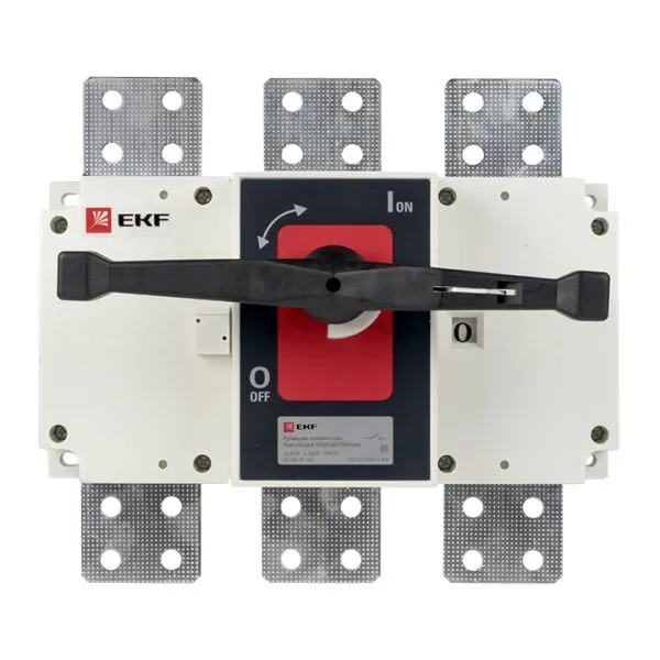 Рубильник-выключатель 1250A 3P c рукояткой управления для прямой установки PowerSwitch EKF - Фото 3