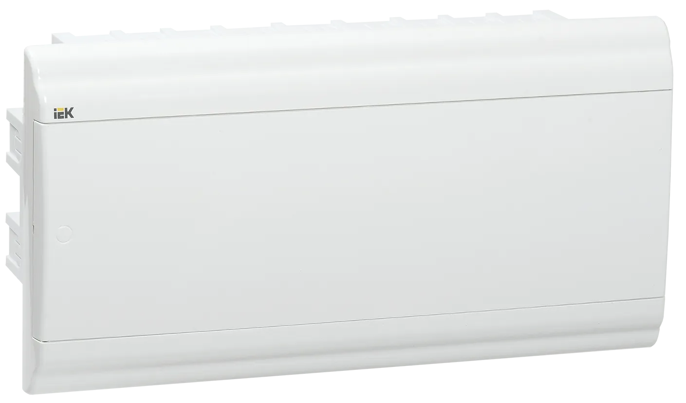 PRIME Корпус пластиковый ЩРВ-П-18 модулей встраиваемый белый/белая дверь IP41 IEK