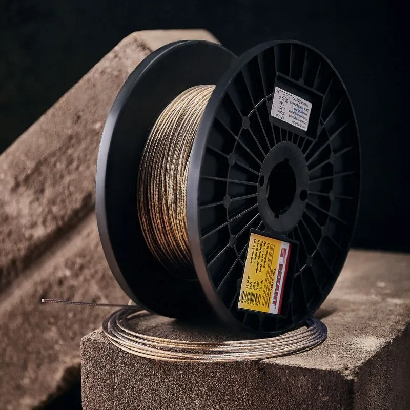 Трос стальной в ПВХ оплетке d=2,0мм, прозрачный (бухта 200м) REXANT - Фото 2