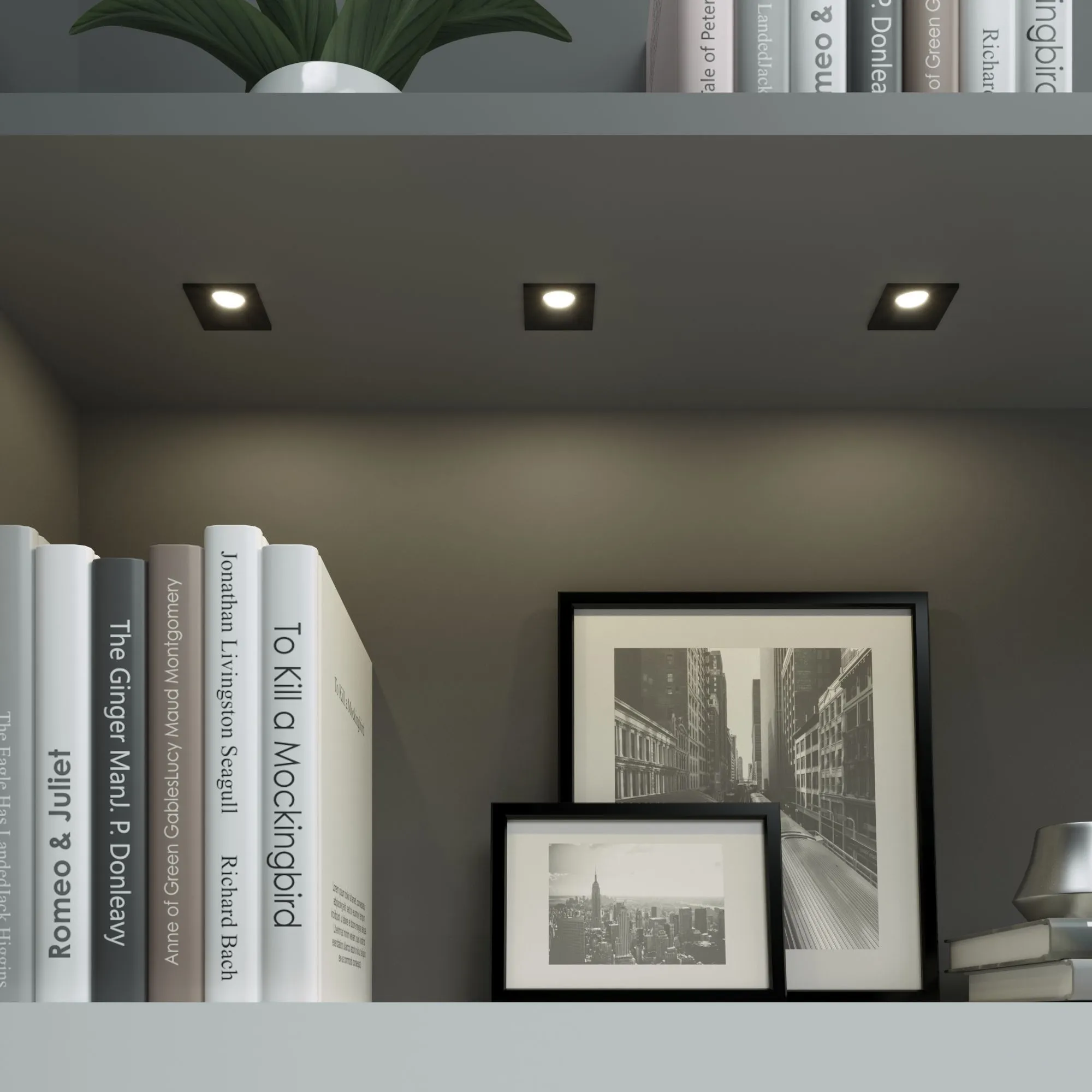 Светильник точечный 15271/LED черный Elektrostandard - Фото 2