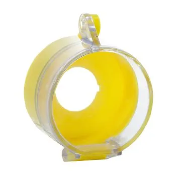 Защитный кожух для кнопок с крышкой для пломбировки