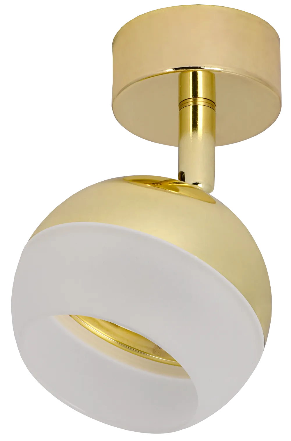 LIGHTING Светильник 4011 накладной настено-потолочный под лампу GX53 золото IEK